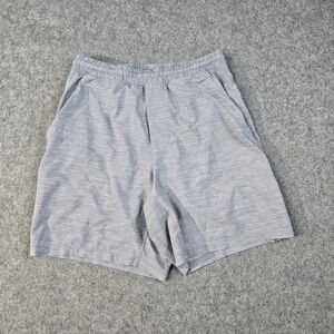 Lululemon Shorts Mens Small Gray Pace Breaker Athletic Stretch Performance Lined